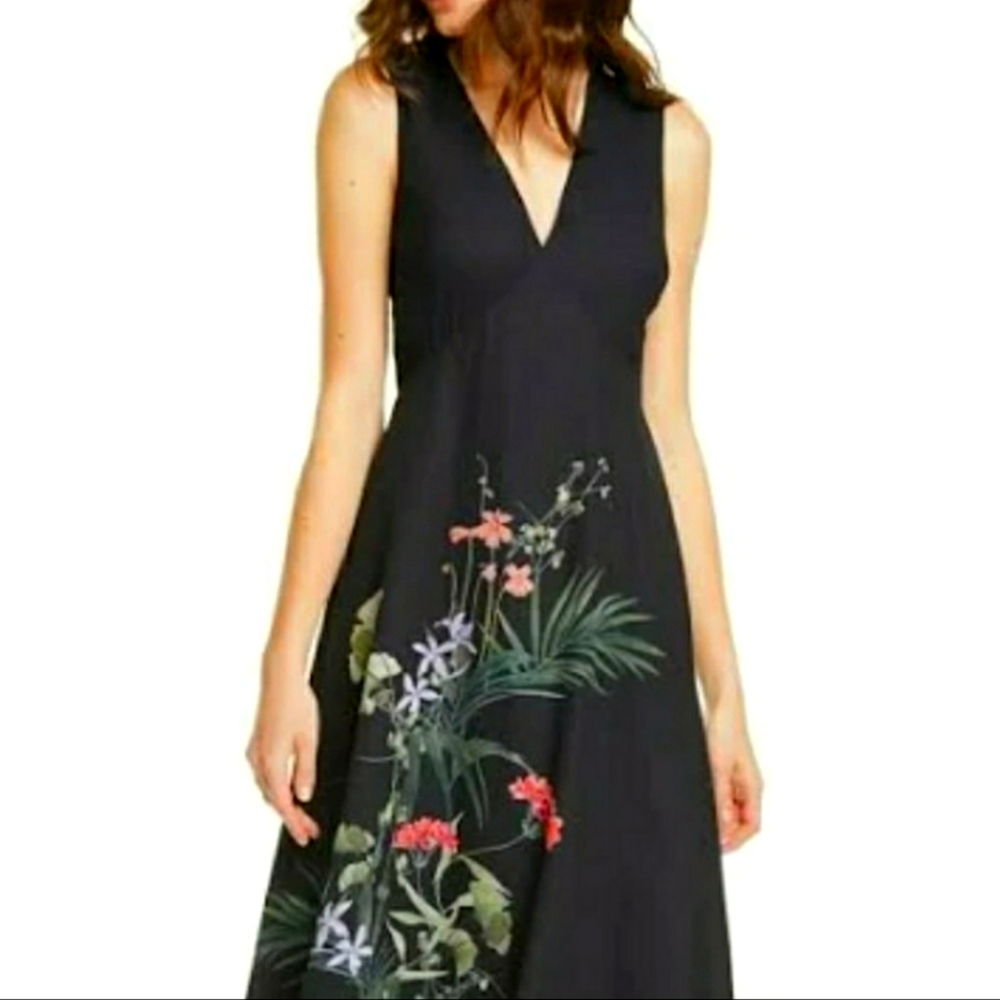 NEW Ted Baker Emersin Highland midi dress